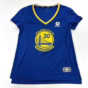 Fanatics Stephen Curry Golden State Warriors NBA Jersey Womens Medium Blue 30